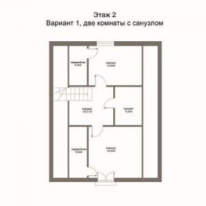 Вариант 1, этаж 1