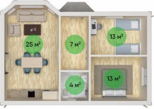 Проект №2 - 1 этаж