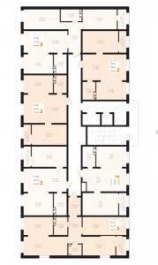 поэтажная планировка ЖК ТВИН ПАРК