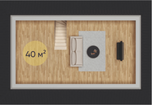 ПРОЕКТ №1 - 2 этаж