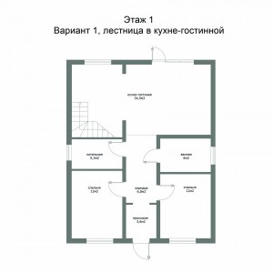 Вариант 1, этаж 1